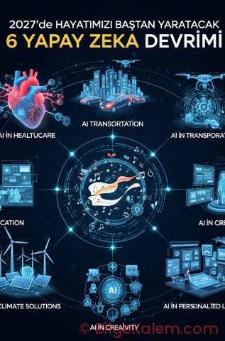 2027’de Hayatımızı Yeniden Şekillendirecek 6 Yapay Zeka Devrimi: Kapsamlı Analiz