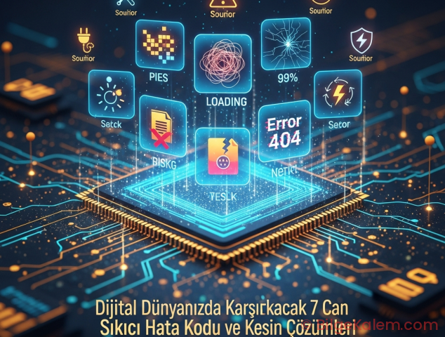 Dijital Dünyanızda Karşınıza Çıkacak 7 Can Sıkıcı Hata Kodu ve Kesin Çözümleri