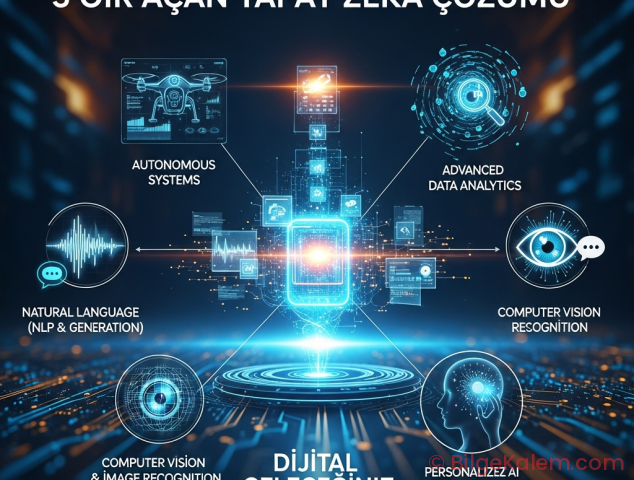 Dijital Geleceğinizi Şekillendirecek 5 Çığır Açan Yapay Zeka Çözümü