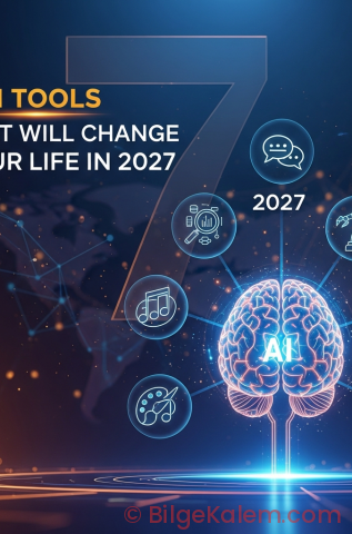 2027: Yapay Zeka ile Hayatınızı Dönüştürecek 7 Yenilikçi Araç