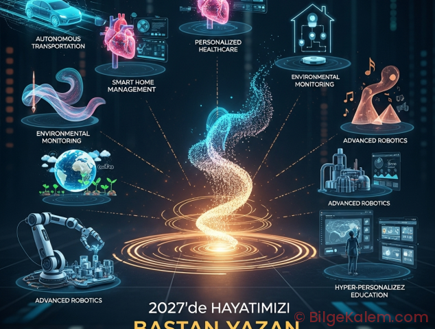 2027’de Hayatımızı Baştan Yazan 7 Yapay Zeka Uygulaması: Geleceğin Teknolojileri ve Günlük Yaşama Etkileri