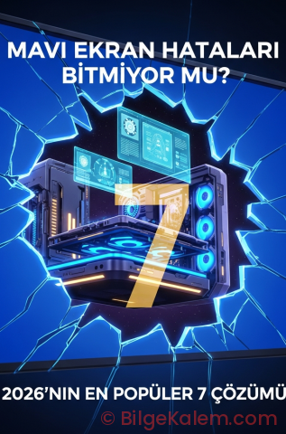 Mavi Ekran Hataları Bitmiyor mu? 2026’nın En Etkili 7 Çözümü ve Detaylı Rehber