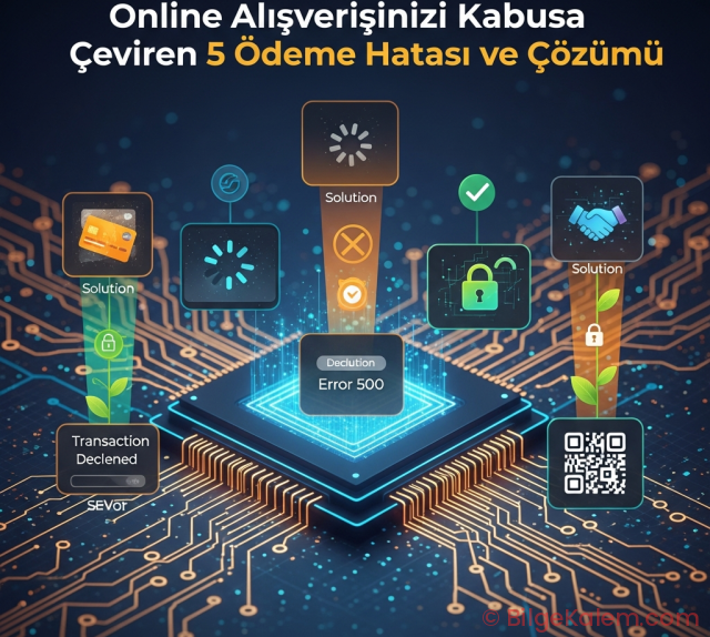 Online Alışverişte Kâbusa Dönüşen 5 Ödeme Hatası ve Çözüm Yolları: Detaylı Analiz ve Hata Kodları Rehberi