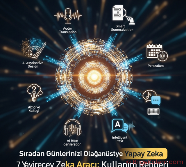 Yapay Zeka ile Verimlilik: Günlük Yaşamı Dönüştüren 7 AI Aracı Rehberi