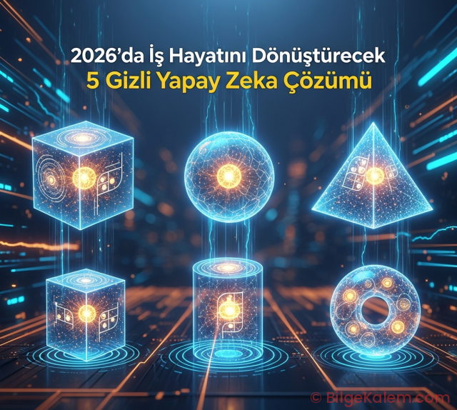 2026’da İş Hayatını Dönüştürecek 5 Gizli Yapay Zeka Çözümü: Stratejik Bir Bakış