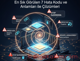 Bilgisayar Hata Kodları: Anlamları ve Çözümleri (7 Sık Görülen)