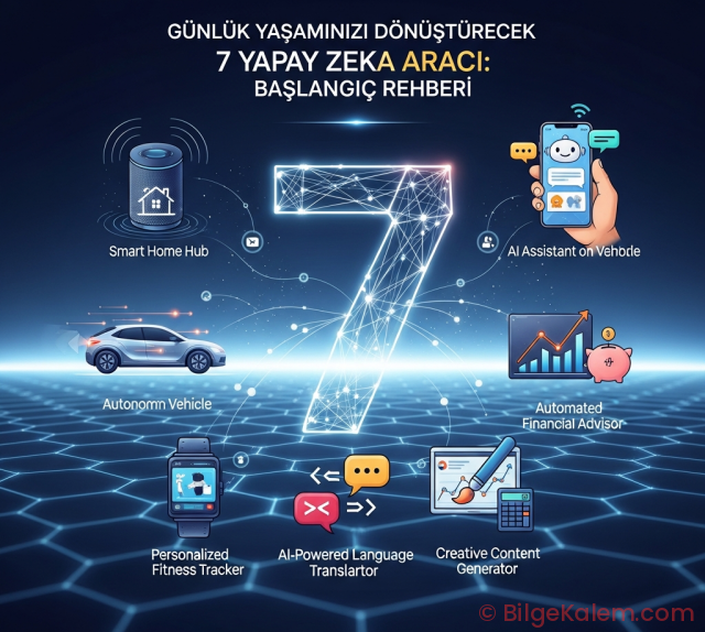 Günlük Yaşamınızı Dönüştürecek 7 Yapay Zeka Aracı: Başlangıç Rehberi ve Üretkenlik Sırları
