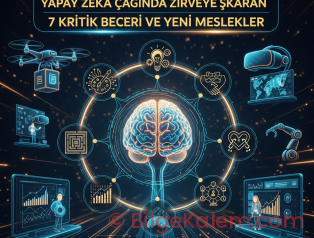 Yapay Zeka Çağında Zirveye Çıkaran 7 Kritik Beceri ve Yeni Meslekler | AI Kariyer Rehberi