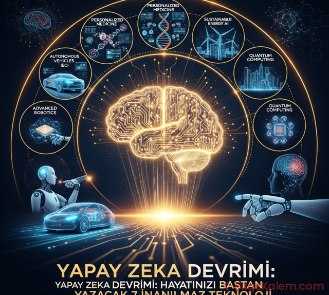 Yapay Zeka Devrimi: Hayatınızı Baştan Yazacak 7 İnanılmaz Teknoloji ve Geleceği
