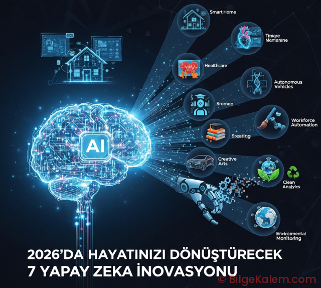 2026’da Hayatınızı Dönüştürecek 7 Yapay Zeka İnovasyonu: Geleceğin Akıllı Sistemleri