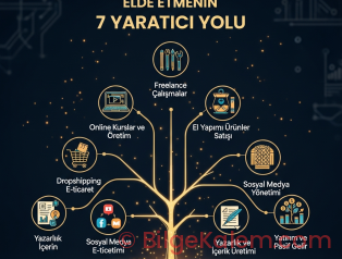 Evden Ek Gelir Elde Etmenin 7 Yaratıcı Yolu: Dijital Çağda Finansal Özgürlük