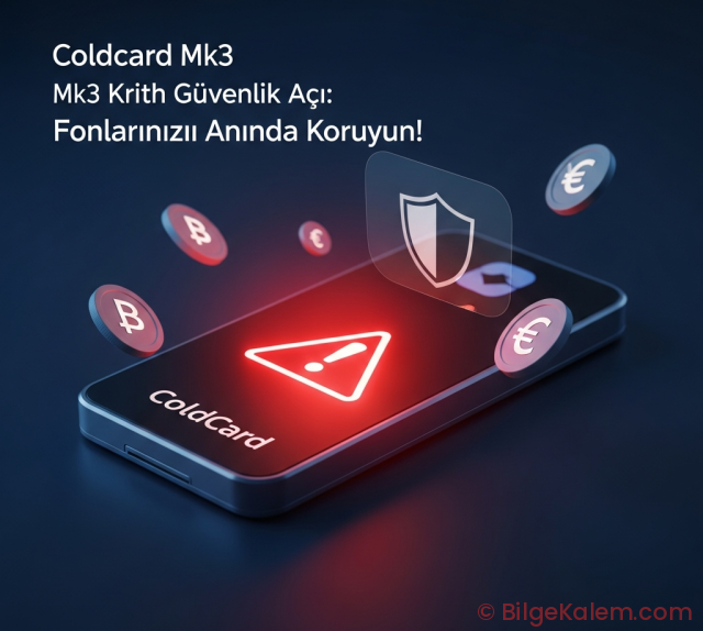 Coldcard Mk3 Güvenlik Açığı: Fonlarınızı Anında Koruyun!