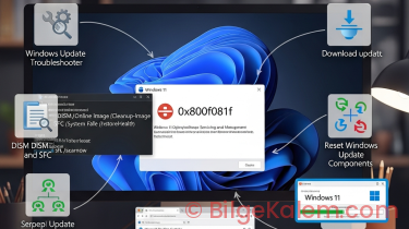 Windows 11 Güncelleme Hatası 0x800f081f: Kesin Çözümler