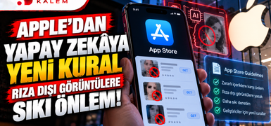 Apple Harekete Geçti! Yapay Zekâyla Sahte Çıplak Görüntü Üreten Uygulamalara Yasak