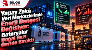 Yapay Zekâ Veri Merkezlerinde Enerji Dengesi Değişiyor: Bataryalar Doğal Gazı Geride Bıraktı
