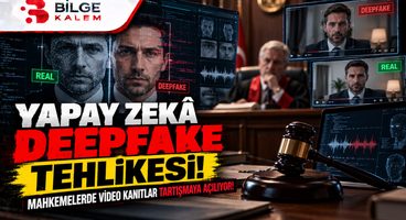 Yapay Zekâ Deepfake Tehlikesi: Mahkemelerde Video Kanıtlar Tartışmaya Açılıyor!