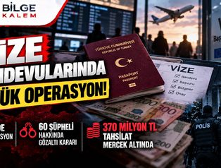 Vize Randevularında 370 Milyon TL’lik Soruşturma! 8 İlde Operasyon